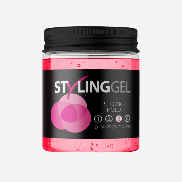 Strong hold hair styling gel, 'STYLING GEL', 200