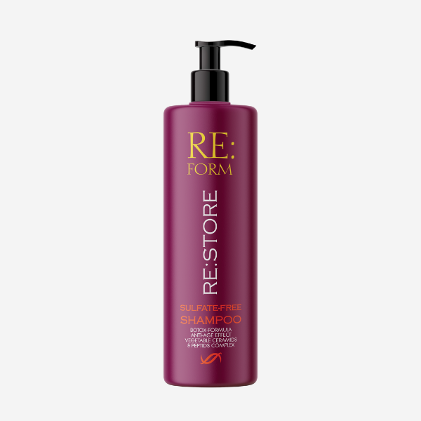 Sulfate-free filling shampoo, 'RE:FORM' RE:STORE, 400 ml Фото №8