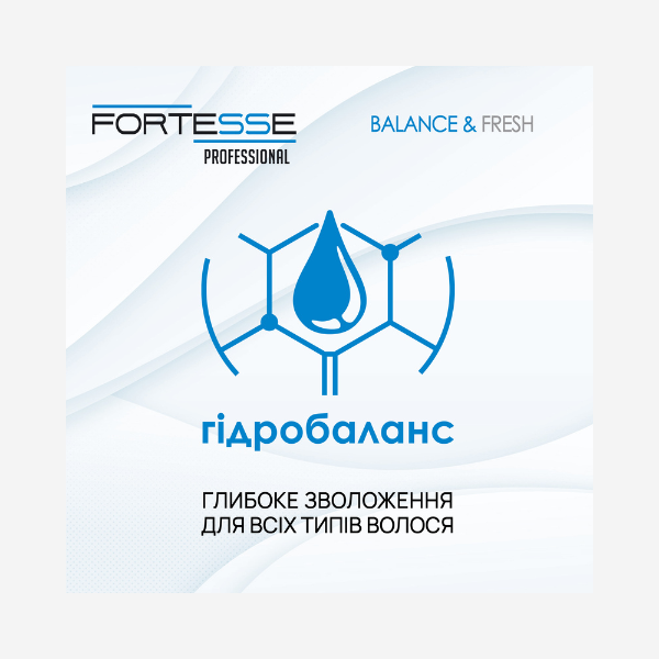 Shampoo BALANCE&FRESH 'Fortesse Professional', 1000 ml Фото №9