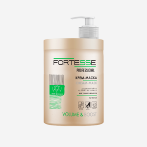 Крем-маска с защитой от ломкости для тонких волос, “Fortesse Professional” VOLUME&BOOST, 1000 ml