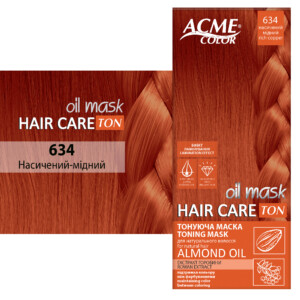 'ACME COLOR 'HAIR CARE TON OIL MASK ('РЯБИНА') - тонуюча маска для волосся