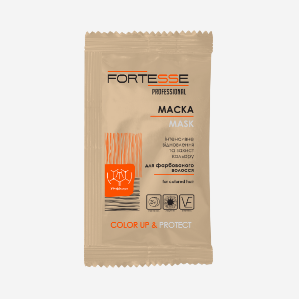 Mask FORTESSE COLOR UP&PROTECT, 15 ml Фото №5