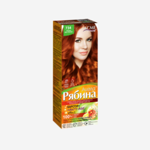 'РЯБИНА' – стійка крем-фарба  для волосся