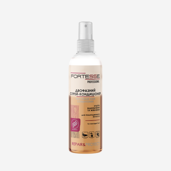 Fortesse Professional Repair&Protect Express Restoring Two-Phase Spray-Conditioner, 250 ml Фото №6