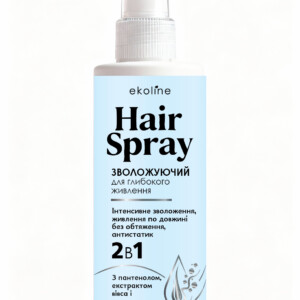 Зволожуючий спрей ACME “EkoLine” 2в1 для глибокого живлення волосся