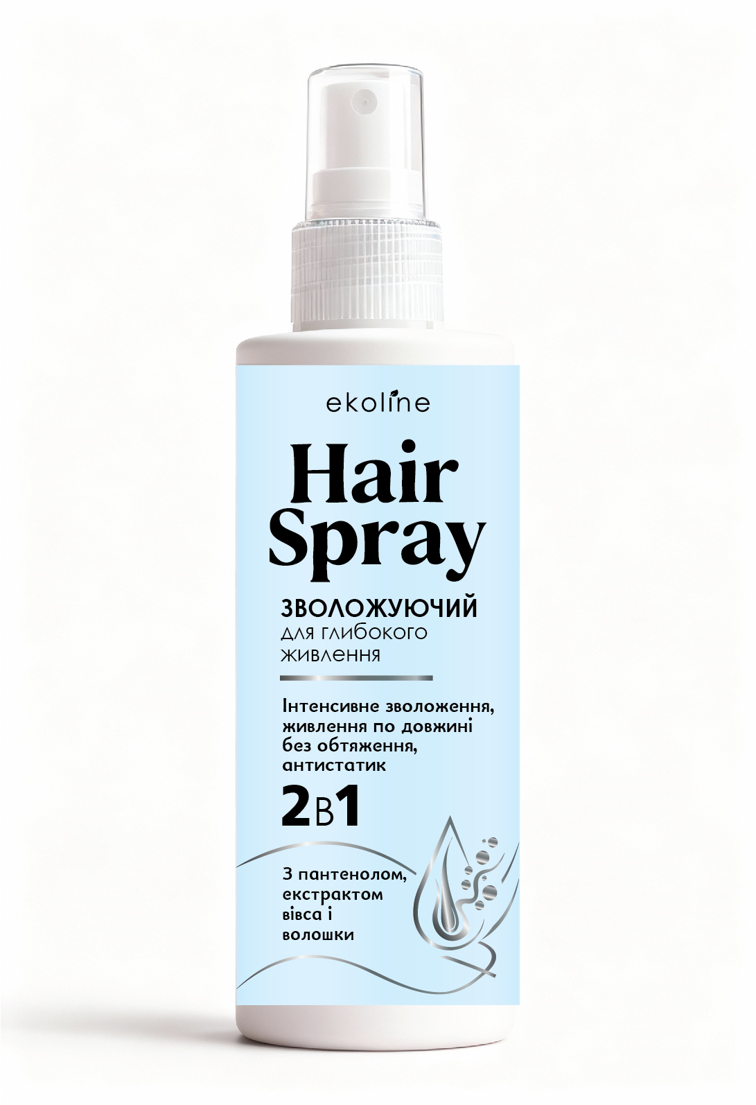 Зволожуючий спрей ACME “EkoLine” 2в1 для глибокого живлення волосся Фото №1 Зволожуючий спрей ACME “EkoLine” 2в1 для глибокого живлення волосся Фото №1