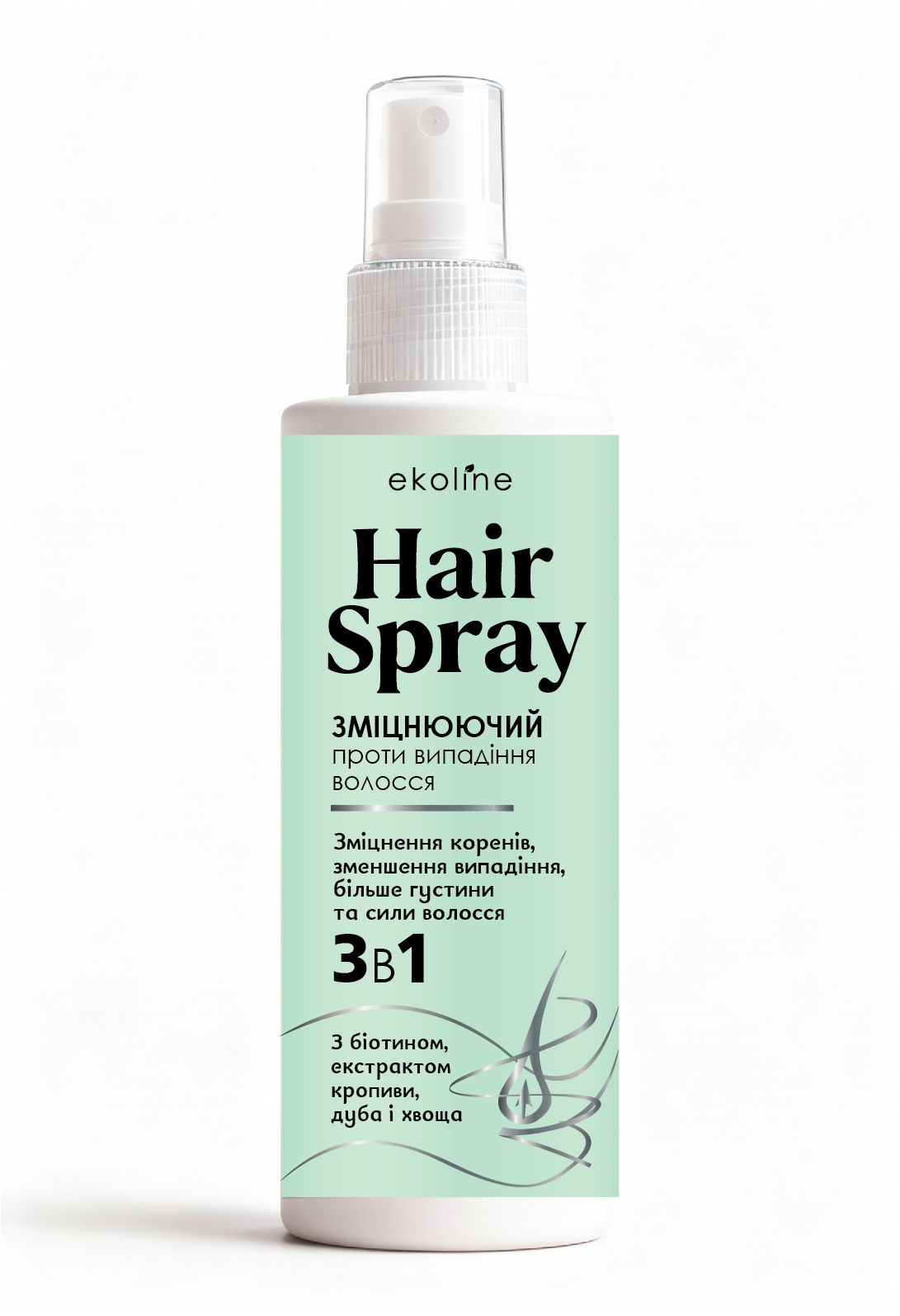 Зміцнюючий спрей ACME “EkoLine” 3в1 проти випадіння волосся