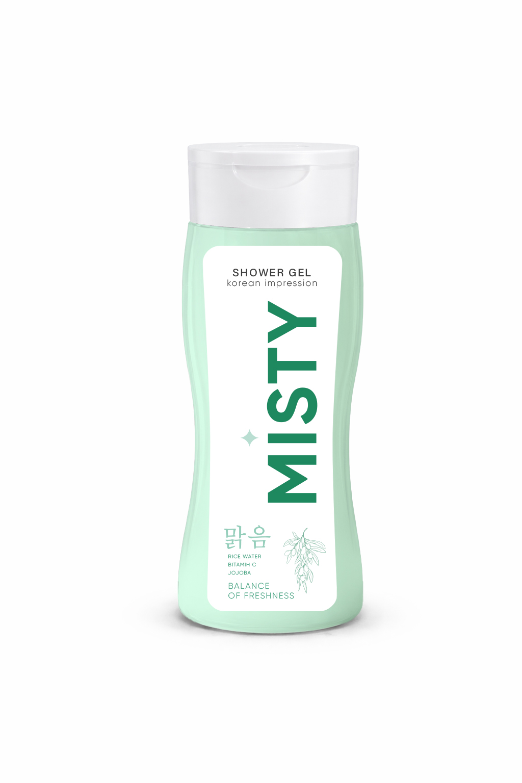 Гель для душу 'MISTY' Баланс свіжості, для освіження та комфорту шкіри