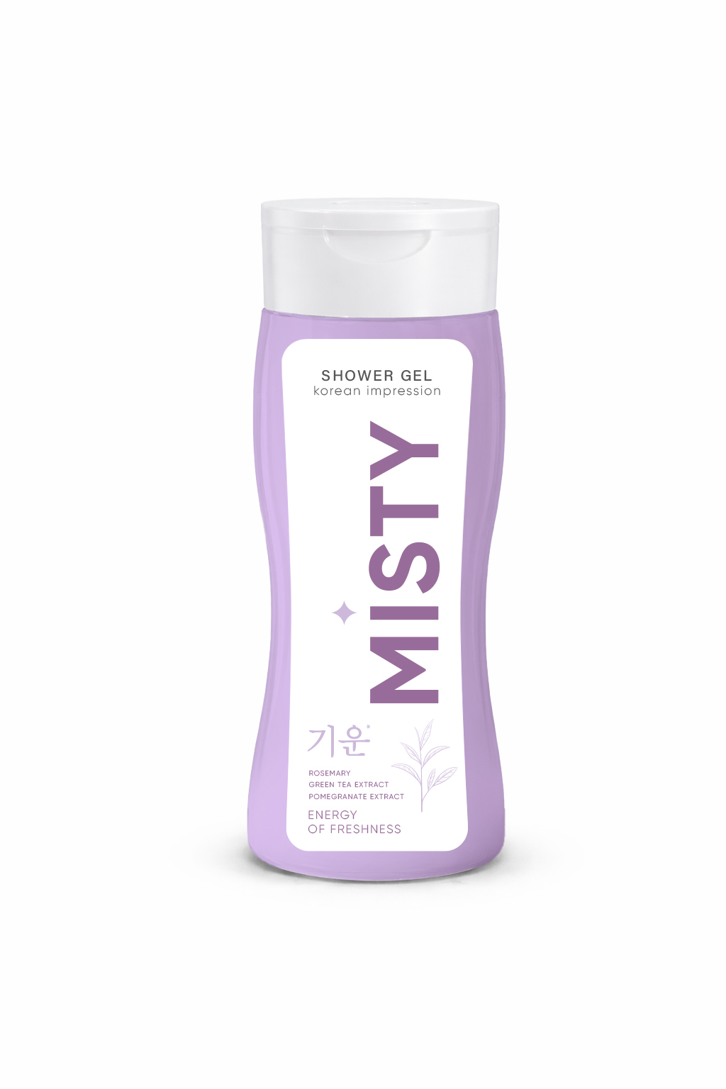 Гель для душу 'MISTY' Енергія свіжості, для тонізування та бадьорості шкіри